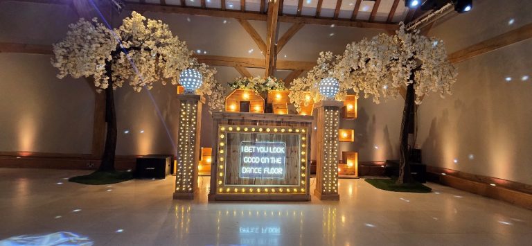 Event Decor at Redhouse Barns