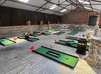 Crazy Golf for weddings