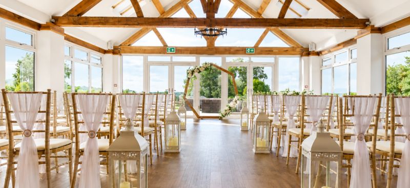 Hex wedding wooden rustic arch birmingham