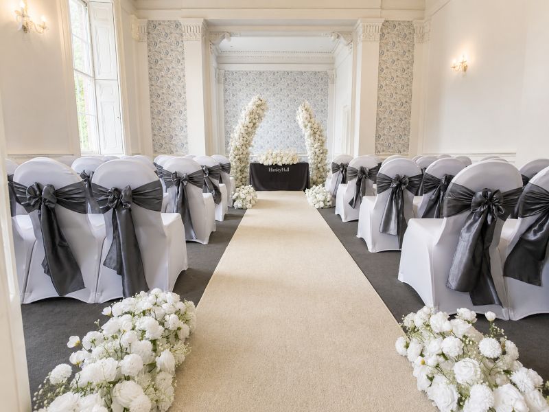 Split Flower arch weddings