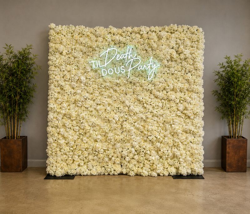 White flower wall birmingham