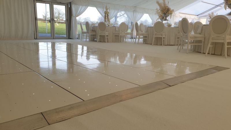 white led dance floor and decor in Worcester