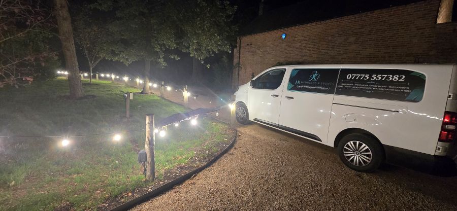 jk Weddings and Events at Thorpe Garden