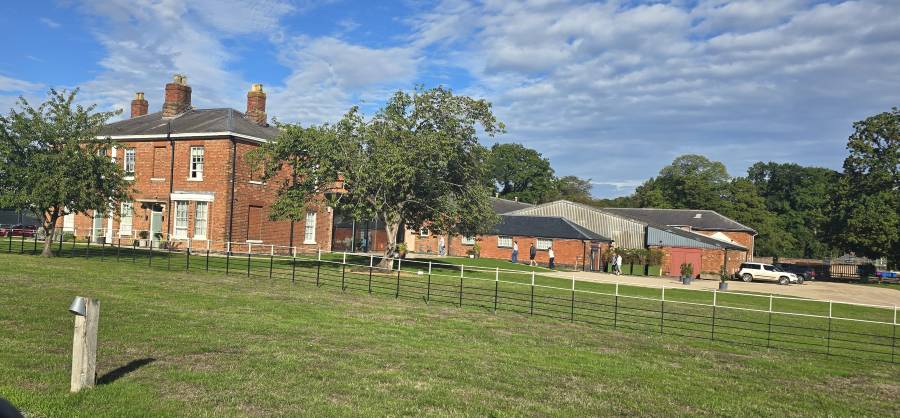 outside thorpe Garden