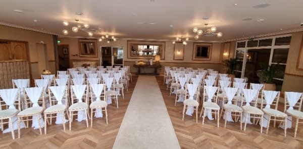 event decor at fairlawns hotel